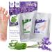 Foot Peeling Mask - Exfoliating Socks for Smooth Feet | Wolady Moisturizing Foot Care Mask | Removes Calluses & Dead Skin - 2 Pairs - Buy Online on GoSupps.com