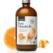 Natural Force Pure Vitamin D Liquid D3 & K2 with Coconut MCT 1 000 IU Immunity & Nutrient Absorption Booster- Vegan - Orange Cream 16 fl oz