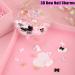 140pcs Pearl & Bow Nail Charms 3D Nail Bows Colorful Nail Charms for Acrylic Nails Bowknot Nail Charms DIY Nail Accessories for Women Girls - Buy Online on GoSupps.com