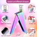 Acrylic Nail Care Kit - 5 in 1 Set with Nail Clippers, Glass File, Cuticle Trimmer, Pusher & Remover - Professional Stainless Steel Manicure Pedicure Tools - Buy Online on GoSupps.com