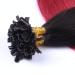 Buy #1B/Burgundy Ombre Keratin Bonding Hair Extensions - 40cm 25 Strands 100% Remy Real Hair - High Quality U-Tip by Novon - Buy Online on GoSupps.com