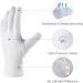 COOLJOB White Cotton Gloves for Women and Men 6 Pairs Eczema Gloves with a Free Wash Bag 100% Cotton Moisturising Protective Gloves for Dry Hands Jewelry Inspection (6 Pairs Size S-M) - Buy Online on GoSupps.com