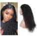 22 Inch Brazilian Wet and Wavy Lace Front Human Hair Wig for Black Women - 150% Density, Pre Plucked, Glueless Curly Frontal Wig - Buy Online on GoSupps.com