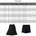 Lotus Black Pleated Mini Skirt with Pants | Elegant Women's Dance Skirt - International Shipping - Buy Online on GoSupps.com