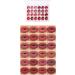 Lip Gloss Palette for Women Lip Color Palette Matte lip color Long Lasting Lip Gloss for Outdoor Travel 24 Color Portable Moisturizing Lipstick Sheet - Buy Online on GoSupps.com