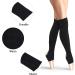 2 Pairs Over the Knee Stirrup Leg Warmers - Ballet Dance & Yoga Socks for Women and Girls - Buy Online on GoSupps.com