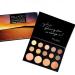 Palladio Sun-Kissed Mirage Eyeshadow Highlighter Palette - Matte & Shimmer Finishes for a Warm Flawless Look | 14 Highly Pigmented Colors for All Day Wear (SUN-KISSED) - Summer 2019 - Buy Online on GoSupps.com