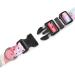 Mercano Adjustable Dog Collar - Soft Nylon Comfort & Stylish Pattern for Small to Medium Dogs - Watermelon (M) - Buy Online on GoSupps.com