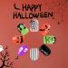 Halloween Nails | Artificial Nails Full Stick On Nails Artificial Nails Decorations Short Square Fake Nails Halloween Ghost Press On Nails Natural & Fit False Nails - Buy Online on GoSupps.com