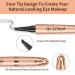 Microblading Eyebrow Pen - 3D Waterproof & Smudge-Proof Eyebrow Magic Pencil for Natural Brows (Dark Brown) - International Shipping Available - Buy Online on GoSupps.com