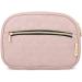 Yarwo Pink Makeup Bag Organizer | Cosmetic Brush Set Storage for Travel & Vacation | Stylish Makeup Accessories Holder - Buy Online on GoSupps.com