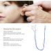Buy Ergonomic Blue Transparent Hearing Aid Clip - Secure & Practical Binaural Loss Prevention for Sports & Travel - Buy Online on GoSupps.com