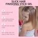 Hair gel for kids hair wax stick with comb hair gel for kids fix baby hair Sleek Bun Gel - Buy Online on GoSupps.com