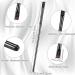 12 Piece Eyeliner Eyebrow Brush Set with Fine Angled Tips - Slanted Makeup Brushes with Artificial Bristles for Precision Cosmetic Application (Black) - Buy Online on GoSupps.com