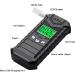 JASTEK Professional-Grade Rechargeable Portable Digital Alcohol Breathalyzer - Accurate & Reliable with 10 Mouthpieces - Buy Online on GoSupps.com