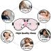 Cartoon Calf Eye Mask - Soft Adjustable Comfort Sleeping Mask for Men & Women - Buy Online on GoSupps.com