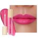 Oulac liquid matt lipstick pink lipstick long -lasting with kissing intensive color delivery precise applicator matt finish vegan gluten -free Liquid Lipstick 4.5 ml (M09) (M09) Pinky Kiss