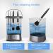 Makeup Brushes Cleaner Electric Cosmetic Brush Cleaner Beauty Blending Cleaners Automatic Spinning Makeup Brush Cleaner Advance Technology for All Size Makeup Brushes Black - Buy Online on GoSupps.com