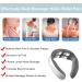 Wireless Electric Neck Massage Device with Heat 6 Modes 9 Intensity Levels 4-Head Pulse for Pain Relief - Buy Online on GoSupps.com