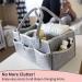 Putska Baby Diaper Caddy Organizer - Nursery Basket Gift Registry Essential for Baby Shower | Neutral Newborn Must-Haves for Boy or Girl Nursery Decor - Buy Online on GoSupps.com
