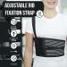 Breathable Adjustable Chest & Rib Brace for Pain Relief | Support for Bruised & Broken Ribs | Unisex Fits Up to 38 Inches - Buy Online on GoSupps.com