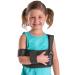 BraceAbility Pediatric Shoulder Immobilizer | Child Size Arm Sling Stabilizer for Broken Collarbone & Shoulder Injuries - Fits Toddlers, Kids, Youth & Teens (20" - 30" Chest Circumference)