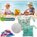 Hotlike 2Pcs Waterproof Reusable Cloth Diaper Wet Dry Bag Organizer with Double Zippers - Green - Buy Online on GoSupps.com