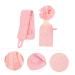 Housoutil 3 Sets Bath Sponge Set - Exfoliating Towel & Shower Pouf for Deep Cleaning - Buy Bathing Accessories Online - Rayon Pink - Buy Online on GoSupps.com
