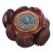 Healeved hand exercise player wood ornament feng-shui ornaments office decoration office decoration craft autodecorations wood decoration craft figure made of wood wooden handicrafts sculpture