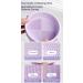 Upgraded 3-in-1 Silicone Makeup Brush Cleaner Mat - Purple | Drying & Organizer for Brushes - Buy Online on GoSupps.com