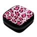 GIAPB Period Bag Sanitary Napkin Storage Bag Pad Holder for Period Makeup Pouch Pink Leopard Pattern Color4975