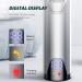 GOSIA Hair Clippers Professional Rechargeable Hair Clippers No Hair Cutting for Clipper with Adjustable Ceramic Blade Silver - Buy Online on GoSupps.com