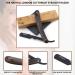 Haryali London Razor Set | Wooden Handle 10 Blades & Case | Professional Beard Knife for Men | Wet Shaving Razor for Tight Clean Shave in Dark Wood - Buy Online on GoSupps.com