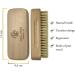 DSG PRO 2-Piece Wood Nail Brush Set | Fingernail Cleaner and Scrubber for Men Women Girls | Natural Wooden Nail Cleaning Tools for Home Spa Manicure Pedicure | Nail Polish Remover Exfoliator - Buy Online on GoSupps.com