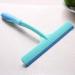 Blue Glass Scrape Bathroom Wiper Shower Cleaner for Shower Doors Bathroom Kitchen Window - Buy Online on GoSupps.com