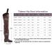 TIDEWE Lightweight Hip Wader for Men and Women - 2-Ply PVC/Nylon Fishing Hip Wader (Brown/Green, Size M11) - Buy Online on GoSupps.com