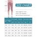Seaur Girls 3/4 Sport Leggings & Yoga Pants | Monochrome Tight Jogging & Running Pants (110-152) - Pink & Red - Buy Online on GoSupps.com