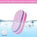 Diesisa Mini Nail Buffers 40pc 100/180 Grit Sponge Files Bulk | Double Sided Buffer Block for Acrylic Nails | Manicure Tools - Pink/Purple - Buy Online on GoSupps.com