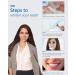 Vakker Professional Teeth Whitening Kit | 3 x 3ML 35% Carbamide Peroxide Gel Syringes | LED Light | Fast 10 Min Results | Sensitive Teeth Safe | Stain Removal | Blue - Buy Online on GoSupps.com
