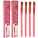Multifunction Eyebrow Brush Angled Eyebrow Brush with Hairline Drawing Dense Hair 4 Pieces for Home Use - Buy Online on GoSupps.com