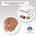 Dr. Frederick's Fabrigrip Toe Protectors - 2 Pack - Small Size for Blisters, Bunions & More - Buy Online on GoSupps.com