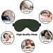 Buy SSIMOO Hunter Green Floral Petals Pattern Sleep Mask - Adjustable Breathable & Fashionable Eye Mask for Comfortable Sleep - International Shipping Available - Buy Online on GoSupps.com