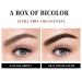 PasaRose Eyebrow Cream: Dual Color Long-Lasting Brow Filler & Shaper - Gray Coffee & Natural Brown - Buy Online on GoSupps.com
