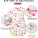 MIKAFEN Organic Cotton Baby Sleeping Bag 3.5Tog | Long Sleeves, 24-28in/3-6 Months - Buy Online on GoSupps.com