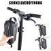 Chiclew Waterproof Scooter Pocket Bag for Xiaomi Mi Mijia M365 & Ninebot ES1/ES3/ES4 - Large Handlebar Front Tube Bag (2L Black) - Buy Online on GoSupps.com