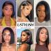 Ustylish 13x4 HD Lace Front Bob Wig Human Hair 180% Density for Black Women 12 inch - Natural Color - Buy Online on GoSupps.com