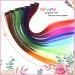Colorful Straight Hair Wig Clips for Women & Girls - Party Nightclub & Role Play Accessories - Buy Online on GoSupps.com