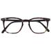 Opulize Bex Fern Glasses Largeal Large Large Designer Frame Feders hinges scratch -resistant brown tortoise men M64-2 -1.50 Matt brown tortoise with black arms -1.50 dioptries