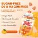 2Packs Vitamin D3 K2 Gummies for Adults, Sugar-Free Vitamin D3 5000IU + K2(MK-7) 200mcg Supplement with Vitamin B Complex & Vitamin C E Supports Bone, Muscle, Teeth & Immune, Vegan, Gluten Free 120 Count - Buy Online on GoSupps.com