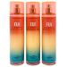 Bath FIJI SUNSHINE GUAVA-TINI Fine Fragrance Mist Trio - Includes 3 Fine Fragrance Mists - Full Size